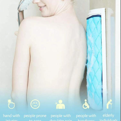 Back Scrub - Exfoliating Hands-free Shower Back Scrubber